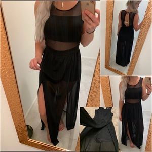 XXI Black Romper Dress